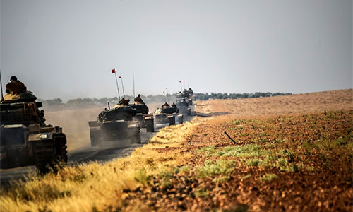 tropas turcas en el norte de Siria